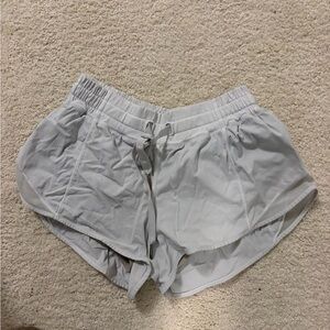 Lululemon Athletica Light Gray Athletic Shorts